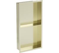Mexen X-Wall-R étagère encastrée avec collerette et tablette 60 x 30 cm, or brossé - 1950603010S 14875 5907709146693