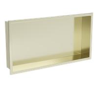 Mexen X-Wall-R étagère encastrée avec collier 60 x 30 cm, or brossé - 1950603010 14871 5907709146686
