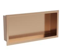 Mexen X-Wall-R étagère encastrée avec rebord 45 x 20 cm, cuivre brossé - 19C0452010 83694 5905315990600