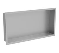 Mexen X-Wall-R étagère encastrée avec rebord 60 x 30 cm, inox - 1910603010 14869 5907709146181