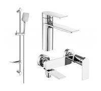 Mexen Zero DF62 ensemble de bain, chrome - 71103DF62-00 5789 5907709199019