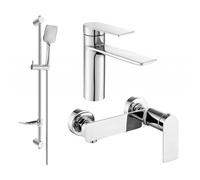 Mexen Zero DF62 ensemble de douche, chrome - 71104DF62-00 5801 5907709199170