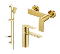 Mexen Zero DF62 ensemble de douche, doré - 71104DF62-50 5865 5907709199187