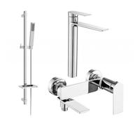 Mexen Zero DQ02 ensemble de baignoire, chromé - 7113DQ02-00 5825 5907709199514