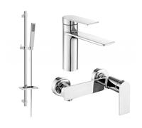 Mexen Zero DQ02 ensemble de douche, chromé - 71104DQ02-00 5805 5907709199231