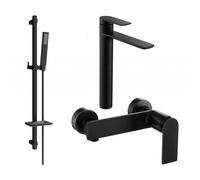 Mexen Zero DQ02 ensemble de douche, noir - 71114DQ02-70 5838 5907709199699