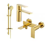 Mexen Zero DQ40 ensemble de bain, doré - 71103DQ40-50 5864 5907709199118