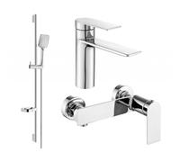 Mexen Zero DS62 ensemble de douche, chrome - 71104DS62-00 5809 5907709199293