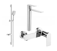 Mexen Zero DS62 ensemble de douche, chrome - 71114DS62-00 5841 5907709199736