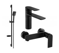 Mexen Zero DS62 ensemble de douche, noir - 71104DS62-70 5810 5907709199309