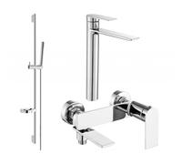 Mexen Zero DS70 ensemble de bain, chrome - 7113DS70-00 5831 5907709199590