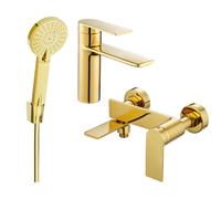 Mexen Zero R40 ensemble pour baignoire, doré - 71103R40-50 5870 5907709199378