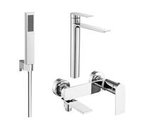 Mexen Zero R02 ensemble bain, chromé - 71113R02-00 5845 5907709199774