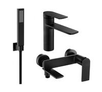Mexen Zero R02 ensemble de baignoire, noir - 71103R02-70 5814 5907709199354