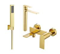 Mexen Zero R02 ensemble de bain, doré - 71113R02-50 5881 5907709199781