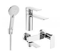 Mexen Zero R40 ensemble de bain, chrome - 71103R40-00 5815 5907709199361