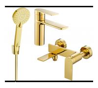 Mexen Zero R40 ensemble pour baignoire, doré - 71103R40-50 5870 5907709199378