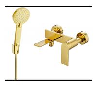 Mexen Zero R40 robinet de baignoire avec douchette, or - 7113R40-50 5886 5907709199934