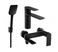Mexen Zero R62 ensemble de baignoire, noir - 71103R62-70 5818 5907709199415