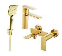 Mexen Zero R62 ensemble de bain, doré - 71103R62-50 5871 5907709199408