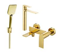 Mexen Zero R62 ensemble de bain, doré - 71113R62-50 5883 5907709199842