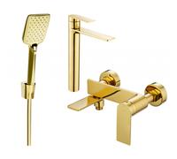 Mexen Zero R62 ensemble pour baignoire, doré - 71113R62-50 5883 5907709199842