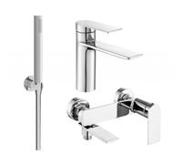 Mexen Zero R70 ensemble de bain, chrome - 71103R70-00 5819 5907709199422
