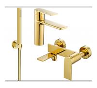 Mexen Zero R70 ensemble de bain, doré - 71103R70-50 5872 5907709199439