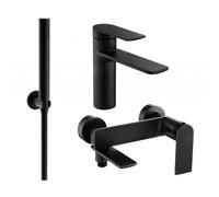 Mexen Zero R70 ensemble de bain, noir - 71103R70-70 5820 5907709199446
