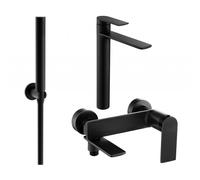 Mexen Zero R70 ensemble de bain, noir - 71113R70-70 5852 5907709199880