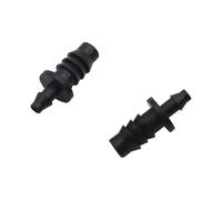 MEXEWORD Raccord Droit réducteur de 8 mm à 4 mm, Ventilation Industrielle, Tube d'irrigation, raccord de Tuyau, Adaptateur de Tuyau, 20 pièces