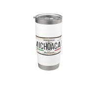 Mexican Funny Spanish Michoacán México Patriotic Travel Gobelet isotherme en acier inoxydable double paroi