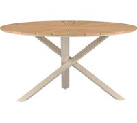 Mexico table de jardin Ø140cm naturel.