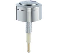 MEXWLOP Pour Geberit 241.800.Kd.1 Impuls 280 Twico 2 bouton poussoir | chromé double chasse, pour multicolore