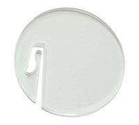 MEYA Lot de 30 cartons de table en acrylique transparent pour champagne Motif cercle
