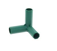 MEYANG Connecteurs 3 4 Et 5 Voies en PVC 16 Mm, Heavy Duty Serre Cadre Meubles Connecteurs, Accessoires De Coude De Montage pour Meubles, pour Meubles, Tuyaux Bricolage Blanc