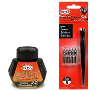 Meyco - Kit de calligraphie - Porte plume + plumes + encre de chine 50ml