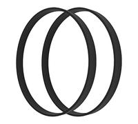 Meyola Lot de 2 scies à ruban en caoutchouc pour le travail du bois de 20 ", scie à ruban, compatible avec les accessoires HBS20 (8", 205 mm, noir)