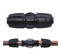 MEYTXOA Raccord Tuyau D'arrosage PE Pipe Connector Garden Drip Irrigation | 5PCS 16mm 1 2 Tee Coupling Threaded Lock(KSL01-KIT238-5PCS)