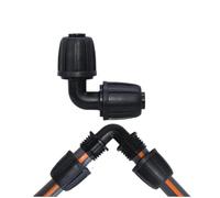 MEYTXOA Raccord Tuyau D'arrosage PE Pipe Connector Garden Drip Irrigation | 5PCS 16mm 1 2 Tee Coupling Threaded Lock(KSL01-KIT240-5PCS)