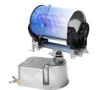 MEYVSAB Mélangeur de peinture pneumatique, capacité de 1 à 5 L, pince réglable, vitesse de 0 à 500 tr/min, seau de 15 min/seau pour peinture, aquarelle, solutions de mélange de vernis à ongles