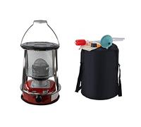MEZING Poele Au Kerosene Universel Puissant Poele Au Kerosene 4.6/6L, Chauffage Mobile À Pétrole Poêle À Pétrole pour Bateau, Yacht, Camping Et Randonné, avec Sac De Rangement Et Accessoires