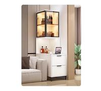 Mf5rGb7pD Table d'appoint Canapé Table d'appoint Ardoise canapé Buffet Armoire latérale coulissante Fente bibliothèque Coin Rangement lumière Luxe