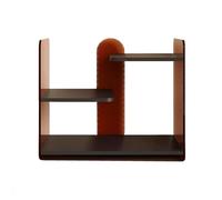 Mf5rGb7pD Unité bibliothèque Bibliothèque décalée de Luxe légère, Support Rangement en Panneau à densité Ouverte avec Panneaux latéraux Acrylique