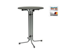 MFG table haute 80 cm pliable, anthracite/ardoise, résistant aux intempéries