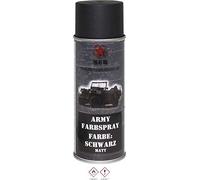Max Fuchs Peinture aérosol de camouflage MFH NATO 400 ml Noir mat