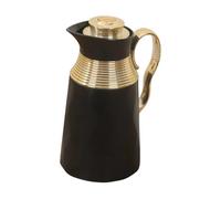 MFMEXUL Cafetière Isotherme de Grande Capacité, Carafe sous Vide, Bouilloire Pratique pour La Maison, Bouteilles Faciles D'entretien pour, Noir
