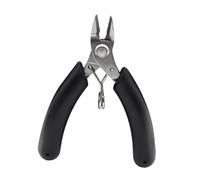 MFMEXUL Pince Coupante de Précision Miniature de 3,74 Pouces pour Découpes Latérales, Idéale pour Le Bricolage électrique et Les Raquettes de Tennis.