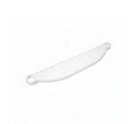 MFMEXUL Tabouret pour Enfant Pédale Chaise Haute Accessoire Universel Support Ergonomique Plastique Montage Flexible Verrouillage Sûr Adapté à Nourrisson Famille Repas Intérieur, Blanc