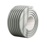 MFMEXUL Tapis de Protection Souples pour Escaliers Superposés, d'angle de 2 M, avec Adhérence pour Les Marches D'escalier et Les B, Gris